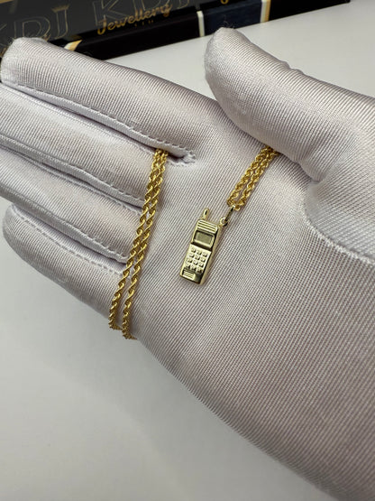 9ct Gold Chain & Pendant set