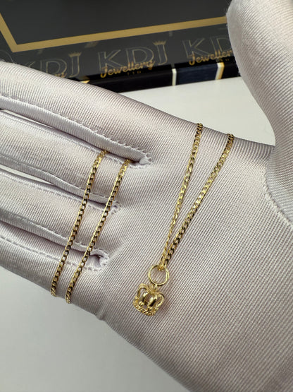 9ct Gold Crown Set