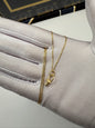 9ct Gold dummy & curb chain set